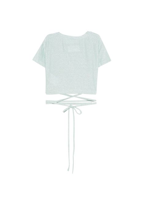 T-shirt lurex Lù-Lù BY MISS GRANT | LL4389MENTA